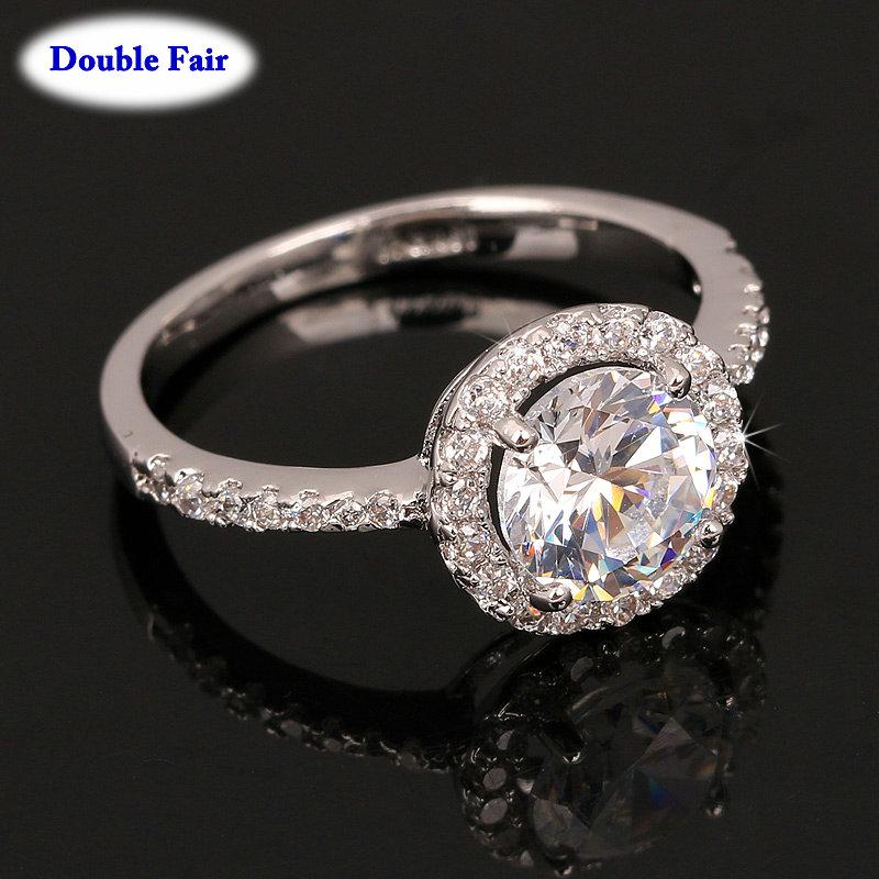Wedding Rings Swiss Cubic Zirconia Engagement Finger Ring For Women Silver Color Jewelry DWR320, Slivery;golden
Wedding Rings Swiss Cubic Zirconia Engagement Finger Ring For Women Silver Color Jewelry DWR320, Slivery;golden