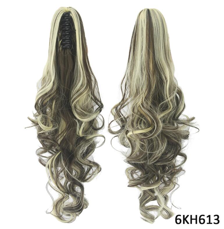 002 Synthetic Ponytail Long Straight Hair 16"/22" Clip Ponytail Hair Extension Blonde Brown Ombre Hair Tail With Drawstring, Black
002 Synthetic Ponytail Long Straight Hair 16"/22" Clip Ponytail Hair Extension Blonde Brown Ombre Hair Tail With Drawstring, Black
