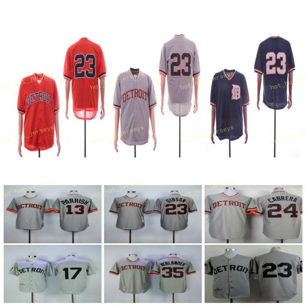 Retired 23 Kirk Gibson Baseball Jersey 13# AVILA 17# 24 Miguel Cabrera 35# Verlandea 1984 Vintage Retro Cooperstown Mesh Stitched Pullover, Blue;black
Retired 23 Kirk Gibson Baseball Jersey 13# AVILA 17# 24 Miguel Cabrera 35# Verlandea 1984 Vintage Retro Cooperstown Mesh Stitched Pullover, Blue;black
