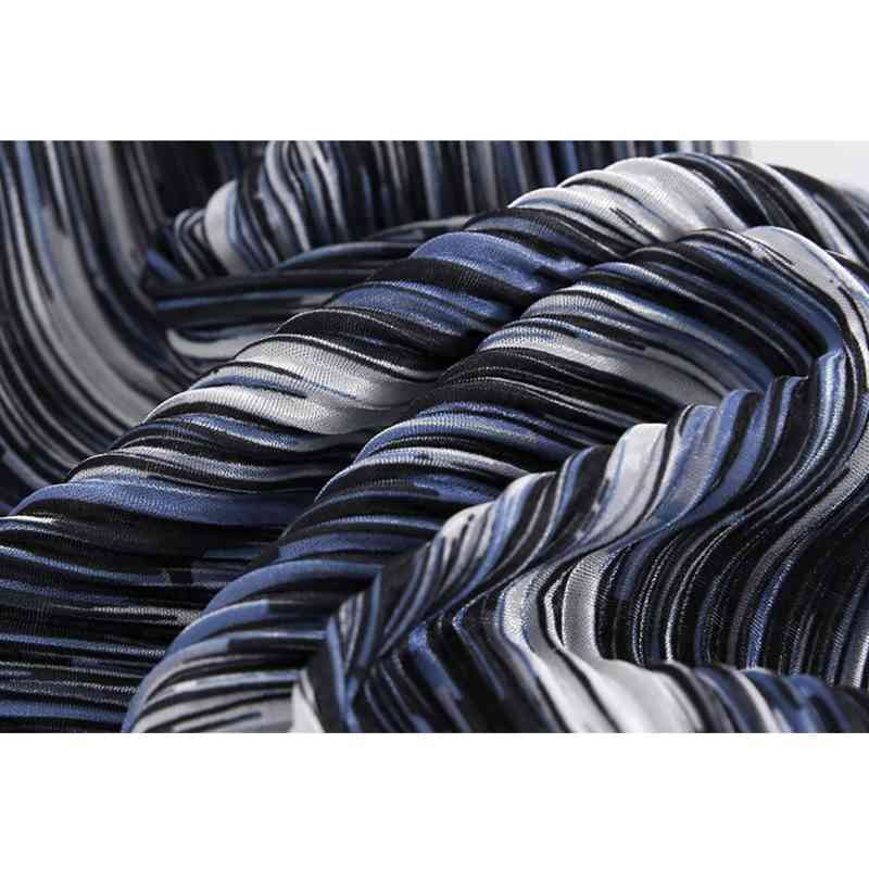 IEFB Pleated Ice Silk Wide Leg Pants Men's Korean Trend Long Pants Summer Lightweight Loose Casual Straight Trousers 9Y7215 210524