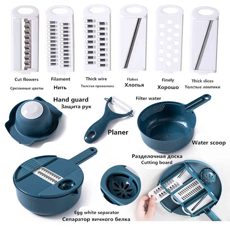 Vegetable Cutter Multifunctional Mandoline Slicer Fruit Potato Peeler Carrot Cheese Grater Kitchen accessories chopper slicer 21036861087