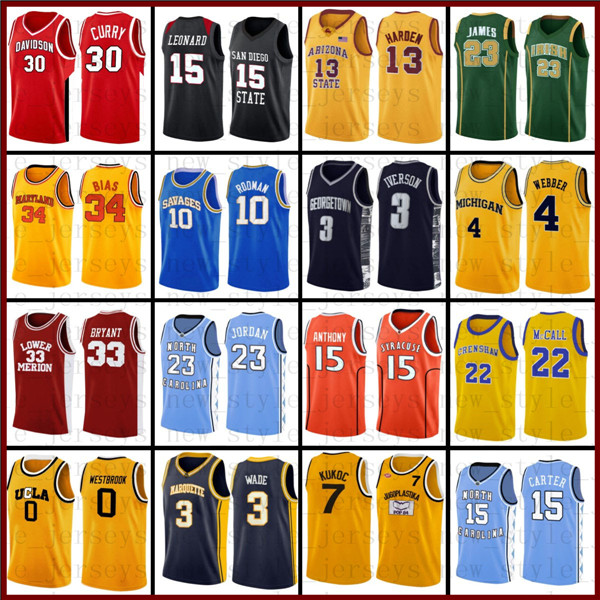 NCAA North Carolina Michael Kevin Harden Durant Basketball Jerseys Williamson Johnson Stephen Allen Iverson Curry Westbrook Dwyane Vince Wade Carter xx
NCAA North Carolina Michael Kevin Harden Durant Basketball Jerseys Williamson Johnson Stephen Allen Iverson Curry Westbrook Dwyane Vince Wade Carter xx