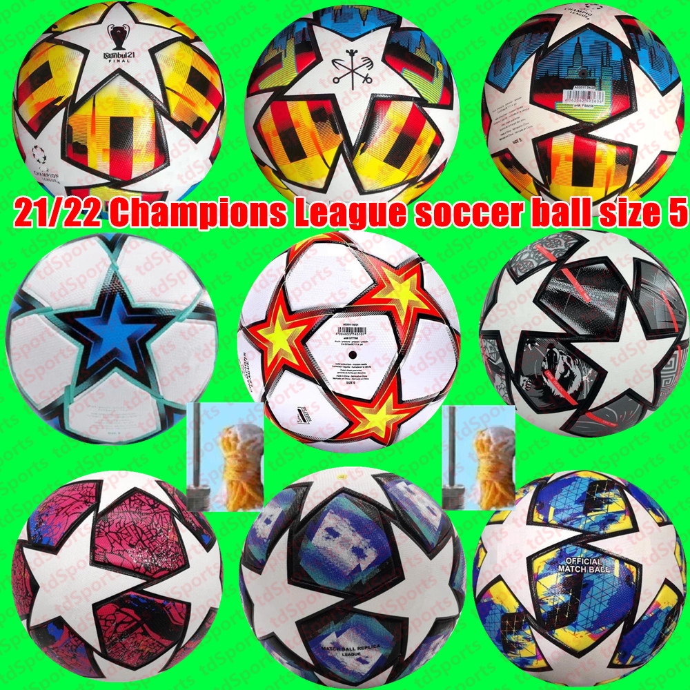 2021 2022 European champion Soccer ball 21 22 League Final KYIV UEFAS PU size 5 balls granules slip-resistant football
2021 2022 European champion Soccer ball 21 22 League Final KYIV UEFAS PU size 5 balls granules slip-resistant football