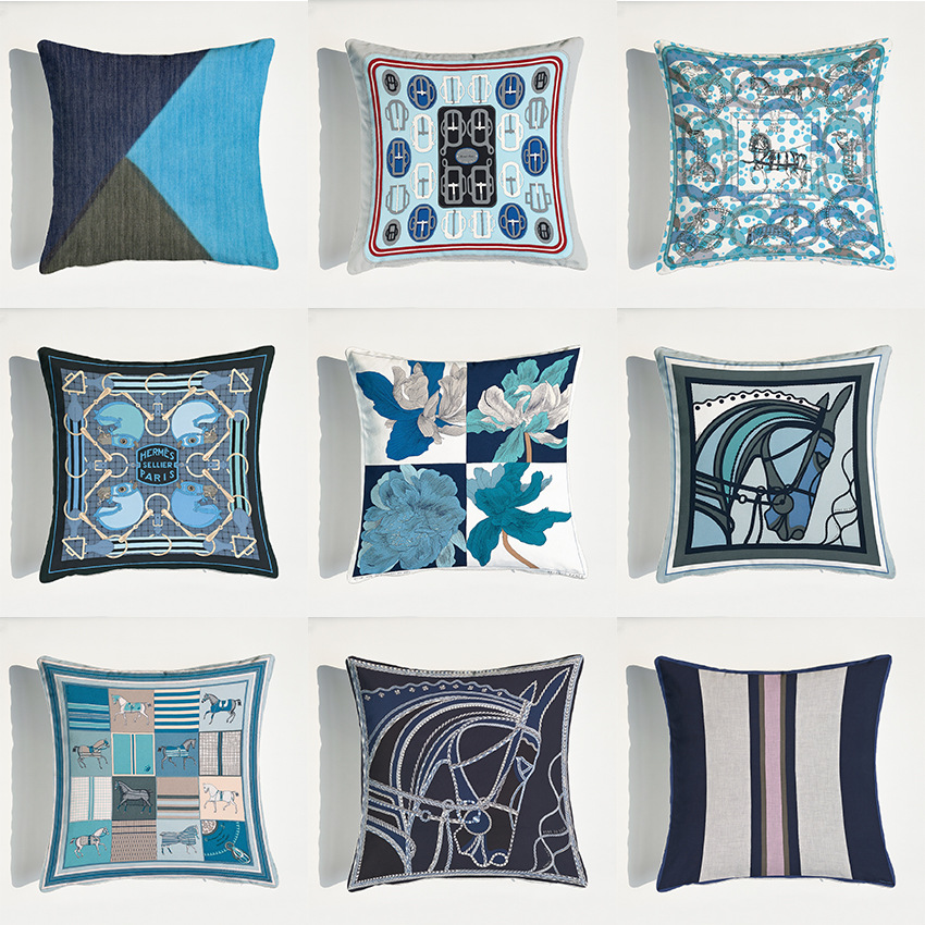 Luxury Velvet Digital Printing Pillow Case Blue Horse Pillow Cover Living Room Sofa Cafe Bar Hotel Christmas Decor Flowers Cushion Cover Gift, L45cm w45cm
Luxury Velvet Digital Printing Pillow Case Blue Horse Pillow Cover Living Room Sofa Cafe Bar Hotel Christmas Decor Flowers Cushion Cover Gift, L45cm w45cm