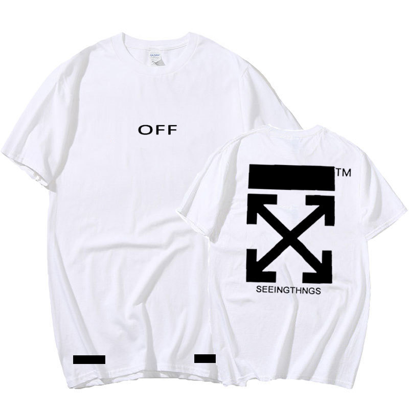 Fashion T Shirt Brand Graffiti Loose Men's and Women's Trend Ow Couple's Cotton Short Sleeve, White;black
Fashion T Shirt Brand Graffiti Loose Men's and Women's Trend Ow Couple's Cotton Short Sleeve, White;black