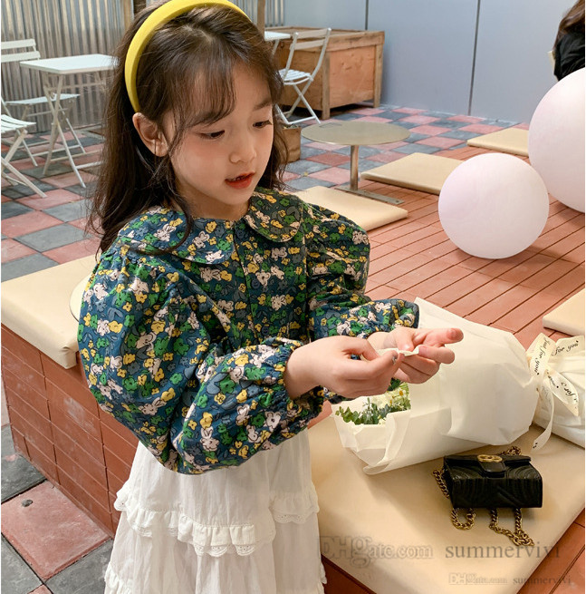 Rural style Children floral printed shirt girls doll lapel puff sleeve blouse 2022 spring kids all-matching princess tops Q4883, Blue
Rural style Children floral printed shirt girls doll lapel puff sleeve blouse 2022 spring kids all-matching princess tops Q4883, Blue