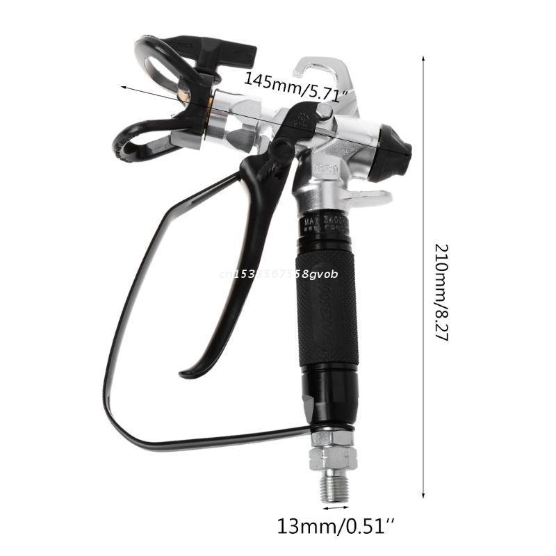 Professional Spray Guns 3600PSI Airless Paint Gun For Wagner Sprayers With 517 Tip Nozzle Tools Dropship
Professional Spray Guns 3600PSI Airless Paint Gun For Wagner Sprayers With 517 Tip Nozzle Tools Dropship