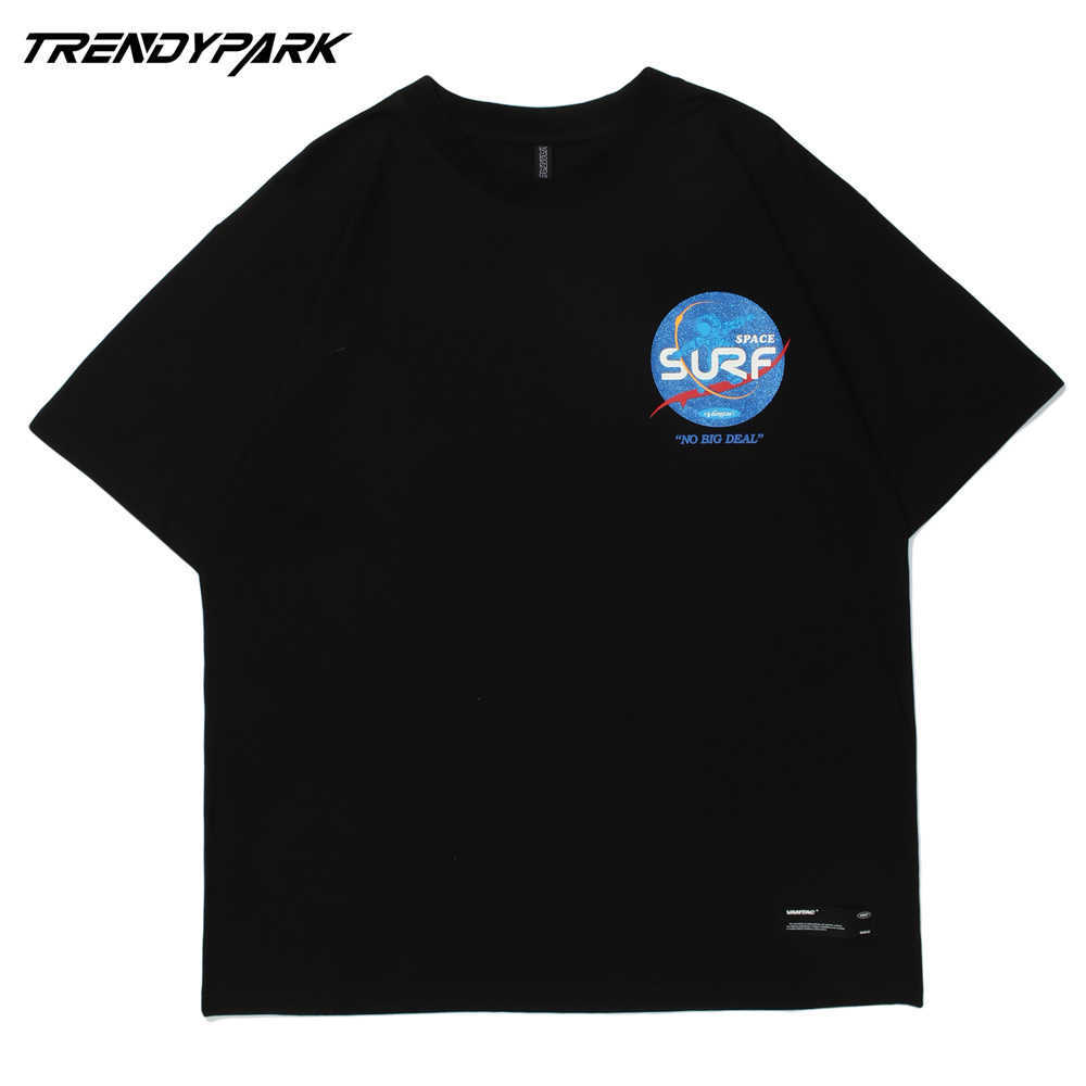 Men's Hip Hop Oversize T Shirt Printed Tshirt Streetwear Harajuku Cotton Loose Summer Short Sleeve T-Shirt Streetwear Tops 210601