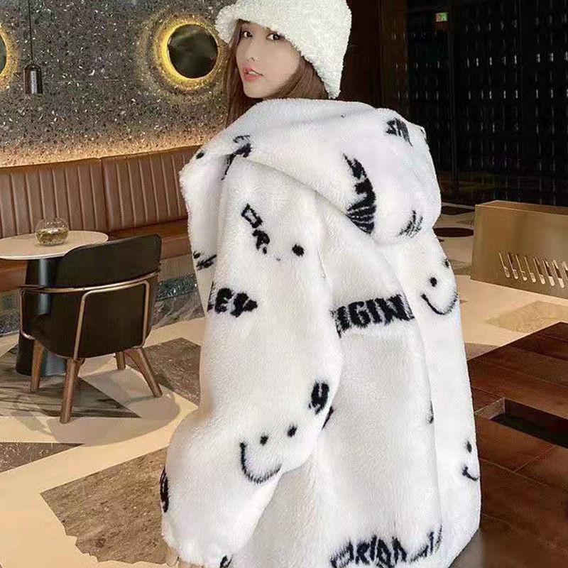 Women's Fur & Faux Women 2021 Autumn Winter Fashion Coat Female Casual Warm Soft Zipper Jacket Plush Overcoat Pocket Teddy Coats X709, Black
Women's Fur & Faux Women 2021 Autumn Winter Fashion Coat Female Casual Warm Soft Zipper Jacket Plush Overcoat Pocket Teddy Coats X709, Black