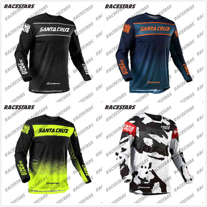 SANTA CRUZ Motocross Jersey MTB Downhill Jeresy Cycling Bicycle Mountain Bike Wear MX DH Maillot Ciclismo Hombre Quick Dry ATV X0503, White;black
SANTA CRUZ Motocross Jersey MTB Downhill Jeresy Cycling Bicycle Mountain Bike Wear MX DH Maillot Ciclismo Hombre Quick Dry ATV X0503, White;black