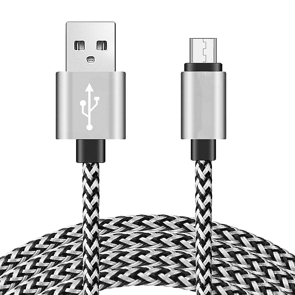 1m/2m /3m Fabric braided charger cables Type C micro v8 usb data cable for samsung s6 s7 edge s8 htc