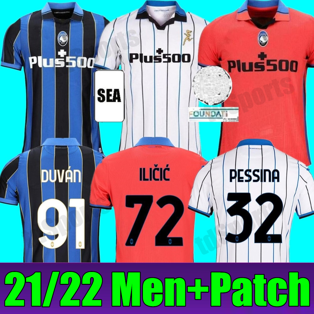Men 21 22 Atalanta BC soccer jerseys 2021 2022 GOSENS PALOMINO LAMMERS L.MURIEL FREULER DE ROON Shirt ROMERO ILICIC DUVÁN PESSINA football uniform, Home
Men 21 22 Atalanta BC soccer jerseys 2021 2022 GOSENS PALOMINO LAMMERS L.MURIEL FREULER DE ROON Shirt ROMERO ILICIC DUVÁN PESSINA football uniform, Home