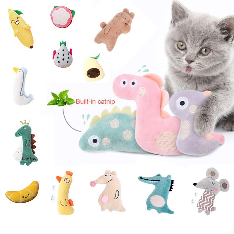 Plush Cat Toys Catnip Interactive Chew Teeth Cleaning Toy Soft Stuffed Pet Accessories Cute Mint Funny Katten Supplies
Plush Cat Toys Catnip Interactive Chew Teeth Cleaning Toy Soft Stuffed Pet Accessories Cute Mint Funny Katten Supplies