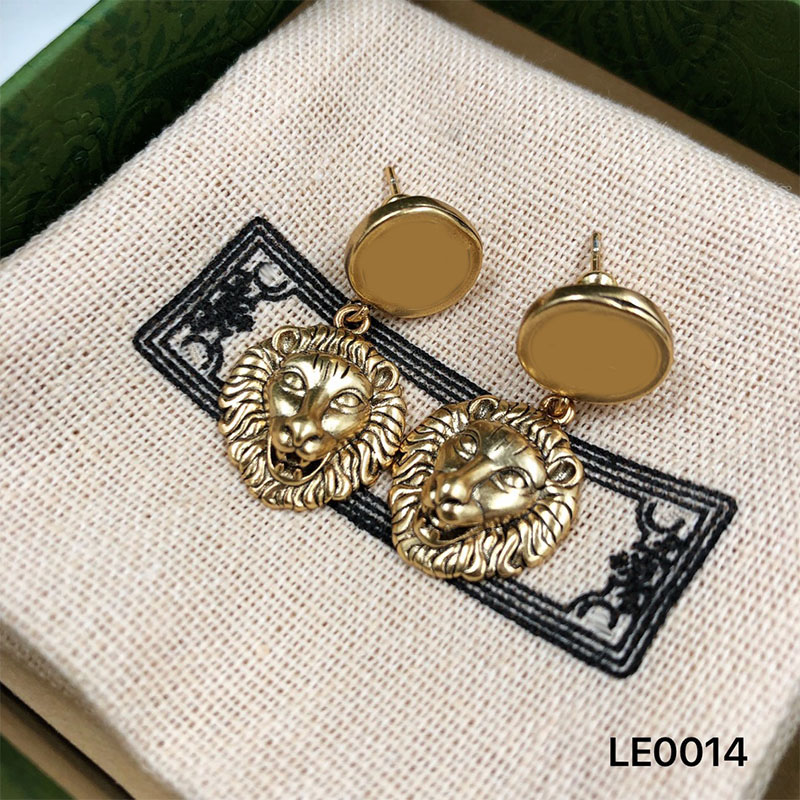Earrings gold Ear Studs Lion Luxury small Designer Womens best gift With Letter Jewelry Fashion Tiuso
Earrings gold Ear Studs Lion Luxury small Designer Womens best gift With Letter Jewelry Fashion Tiuso