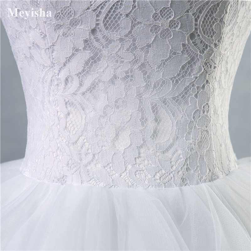 ZJ9030 Lace Up Wedding Dresses Bridal Gowns Dress for Brides with Plus Size