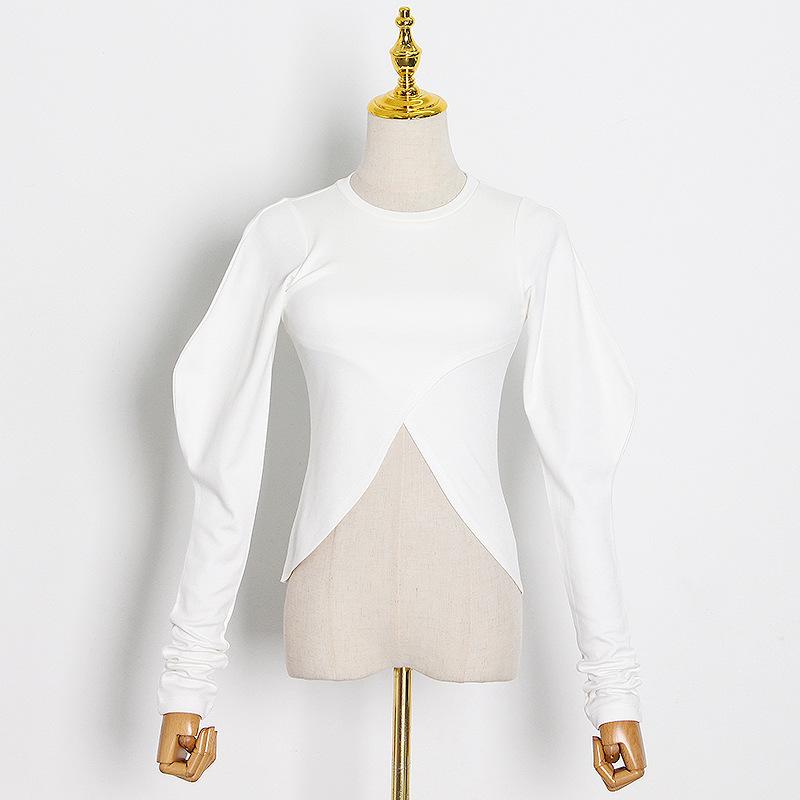 Women' Sweaters High Street 2021 Autumn Winter Fashion Casual O-Neck Puff Sleeve Hem Slit Irregular Slim Pullover Sexy Elegant Party Sweate, Black
Women' Sweaters High Street 2021 Autumn Winter Fashion Casual O-Neck Puff Sleeve Hem Slit Irregular Slim Pullover Sexy Elegant Party Sweate, Black