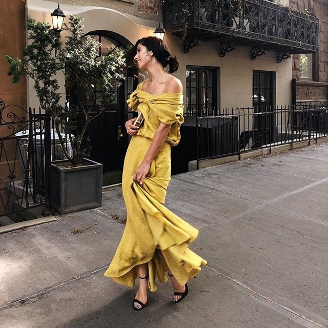 Z-zoxu Women Dress Slash Neck Off Shoulder Plus Size Sexy Vintage Yellow Long Summer es Clothes 210524