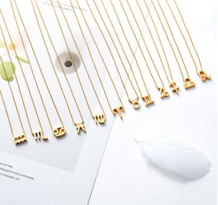 12 zodiac Necklaces with Gift card constellation sign Pendant Silver chains Necklace For Men Women Fashion Jewelry in Bulk
12 zodiac Necklaces with Gift card constellation sign Pendant Silver chains Necklace For Men Women Fashion Jewelry in Bulk