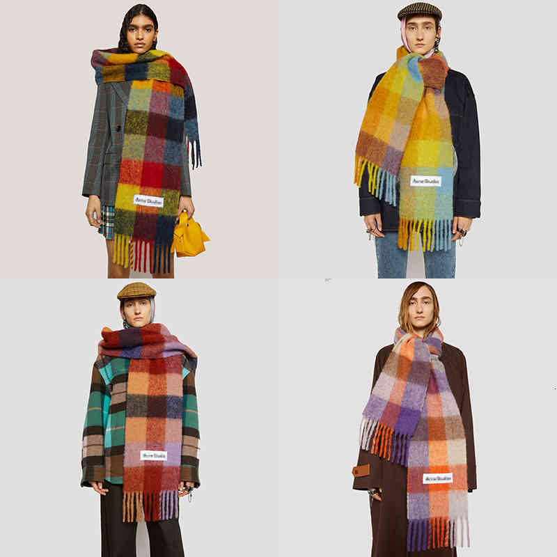 Ac Studios Men and Women General Style Cashmere Scarf Designer Acne Blanket Women039s Colorful Plaid Tzitzit Imitation
Ac Studios Men and Women General Style Cashmere Scarf Designer Acne Blanket Women039s Colorful Plaid Tzitzit Imitation