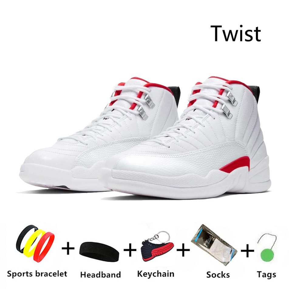 with box 12s twist mens basketball shoes 12 white university red black CT8013-106 men trainers sports sneakers 40-47, Color#18
with box 12s twist mens basketball shoes 12 white university red black CT8013-106 men trainers sports sneakers 40-47, Color#18