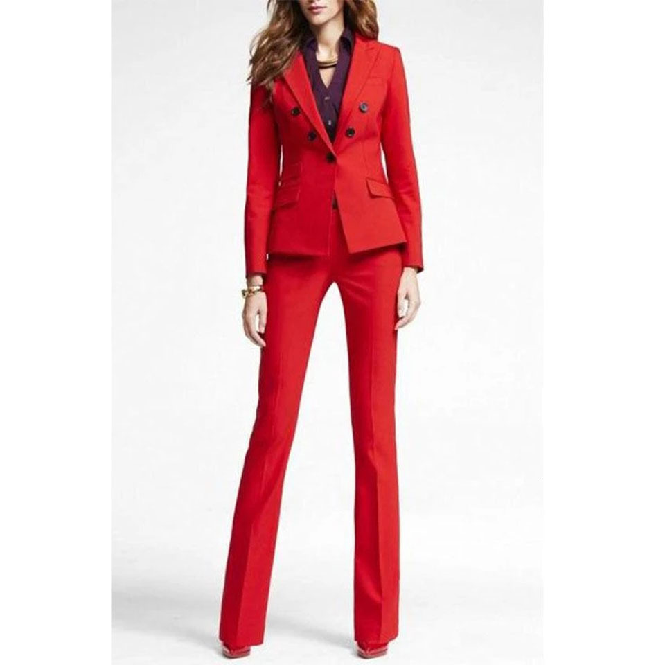 Women's Suits & Blazers Personalized red fashion feminine two-piece suit pants (jacket + pants) double-breasted ladies casual formal business, Picture style.
Women's Suits & Blazers Personalized red fashion feminine two-piece suit pants (jacket + pants) double-breasted ladies casual formal business, Picture style.