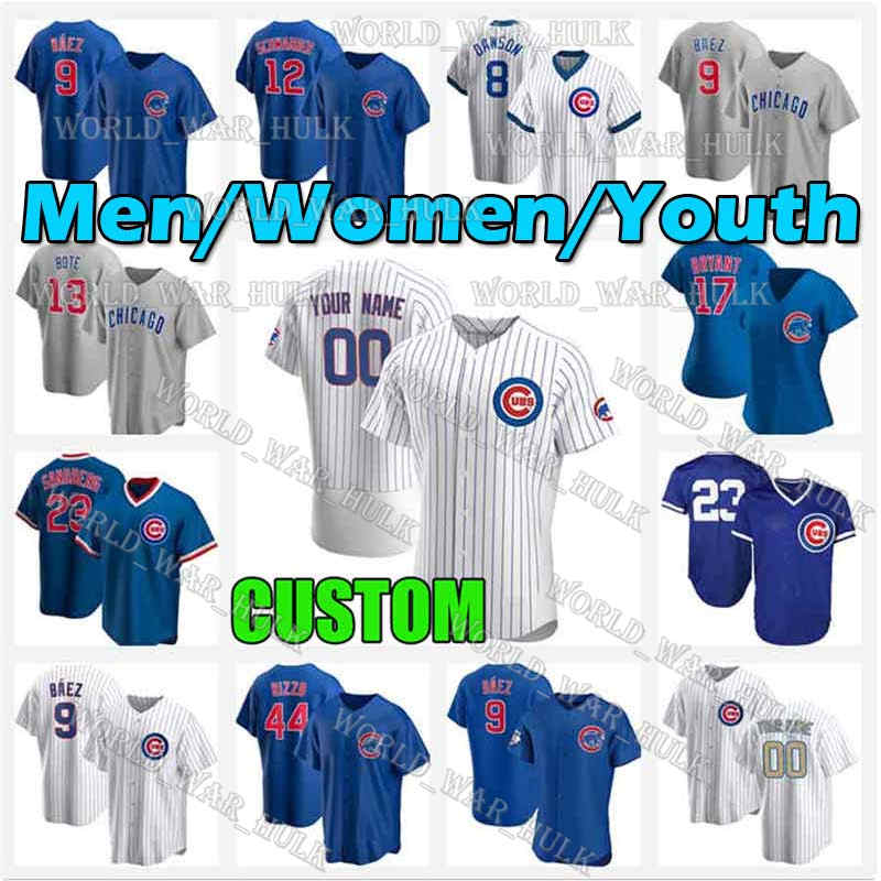 Chicago 9 Javier Baez Cubs Jersey 44 Anthony Rizzo 23 Ryne Sandberg 17 Kris Bryant 12 Kyle Schwarber 8 Ian Happ Andre Dawson Men Youth Women, Blue;black
Chicago 9 Javier Baez Cubs Jersey 44 Anthony Rizzo 23 Ryne Sandberg 17 Kris Bryant 12 Kyle Schwarber 8 Ian Happ Andre Dawson Men Youth Women, Blue;black