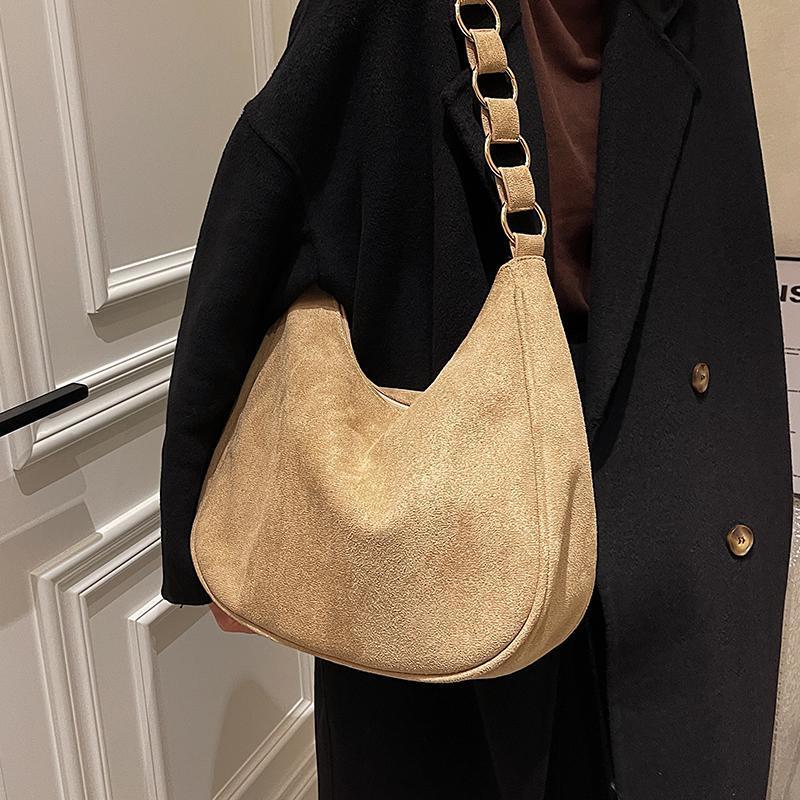 Evening Bags High-quality Women's Autumn And Winter Retro Large-capacity Bag Female Large Suede Shoulder Casual Bucket, Brown
Evening Bags High-quality Women's Autumn And Winter Retro Large-capacity Bag Female Large Suede Shoulder Casual Bucket, Brown