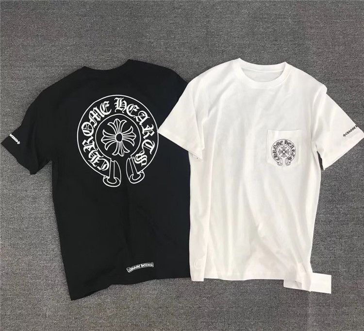 Brand Chrome Chao Hearts Crosin Classic Horseshoe Cross Sanskrit Print Short Sleeve T-shirt, White;black 
Brand Chrome Chao Hearts Crosin Classic Horseshoe Cross Sanskrit Print Short Sleeve T-shirt, White;black