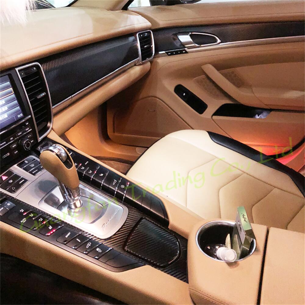 Interior Central Control Panel Door Handle 3D 5D Carbon Fiber Stickers Decals Car-styling Cover Parts Products Accessories For Porsche Panamera Year 2010-2016, Left hand drive
Interior Central Control Panel Door Handle 3D 5D Carbon Fiber Stickers Decals Car-styling Cover Parts Products Accessories For Porsche Panamera Year 2010-2016, Left hand drive