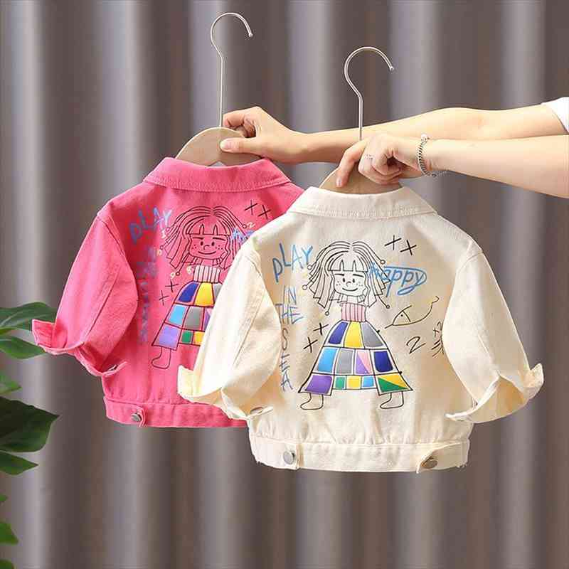 childrens denim jacket for boys and girls spring summer graffiti baby jacket coat 1-8 years old casual, Blue;gray
childrens denim jacket for boys and girls spring summer graffiti baby jacket coat 1-8 years old casual, Blue;gray