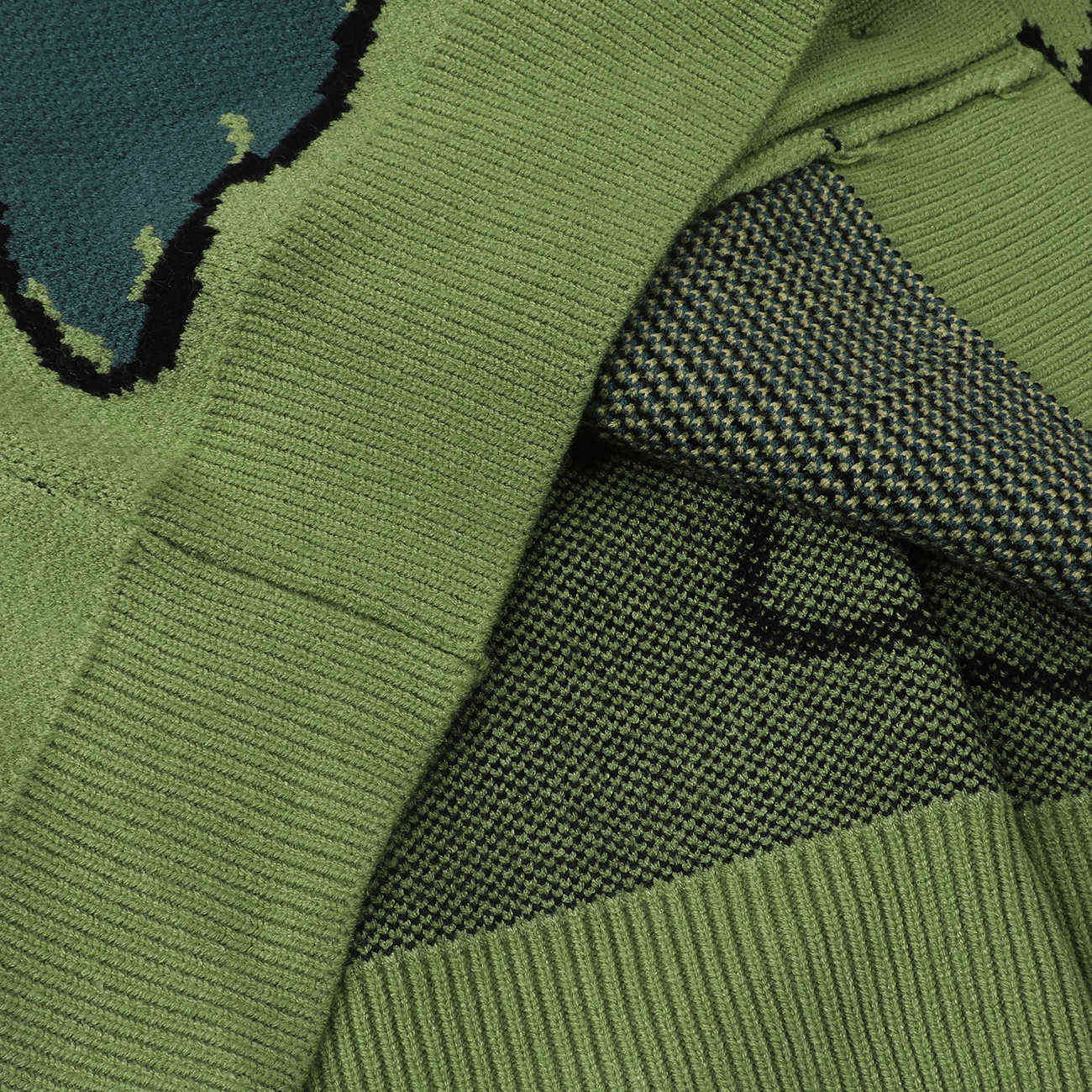 Hip Hop Mens Knitted Sweater Doodle Dinosaur Pattern Harajuku Oversize Streetwear Loose Cardigan Pullover Men Women Coat 210818