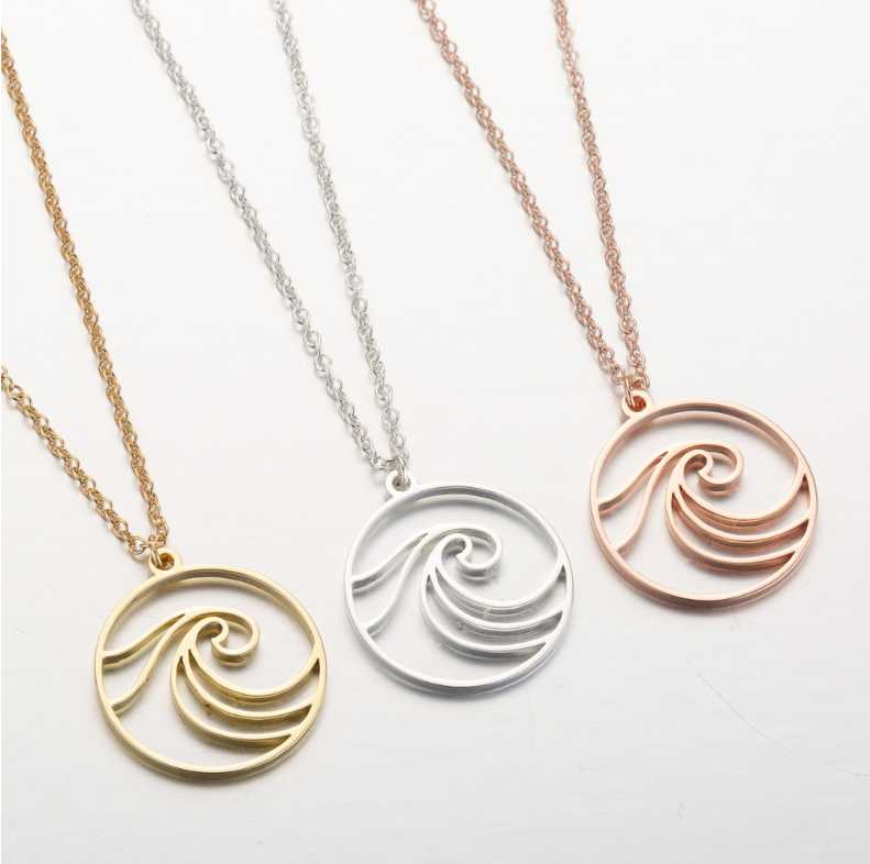 Pendant Necklaces 10pcs Stainless Steel Pentium Wave Necklace Fashion Jewelry For Women
Pendant Necklaces 10pcs Stainless Steel Pentium Wave Necklace Fashion Jewelry For Women