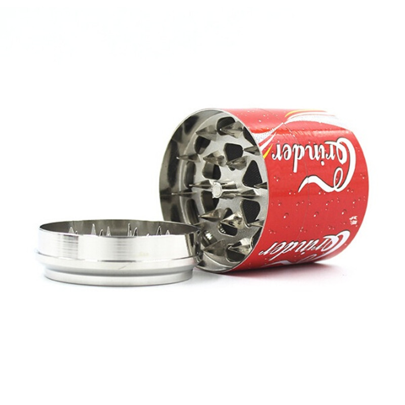 4 Layers 40mm diameter Ring-Pull Can Tobacco Grinder No Bag Top-Pop Cans Metal Grinders Pop-Top Jar Shape Smoking Accessories IN STOCK
4 Layers 40mm diameter Ring-Pull Can Tobacco Grinder No Bag Top-Pop Cans Metal Grinders Pop-Top Jar Shape Smoking Accessories IN STOCK
