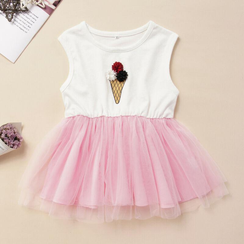 Girl's Dresses Cute Born Girl Ice Cream Dress Sleeveless Floral Princess Mesh Tutu, Red;yellow
Girl's Dresses Cute Born Girl Ice Cream Dress Sleeveless Floral Princess Mesh Tutu, Red;yellow