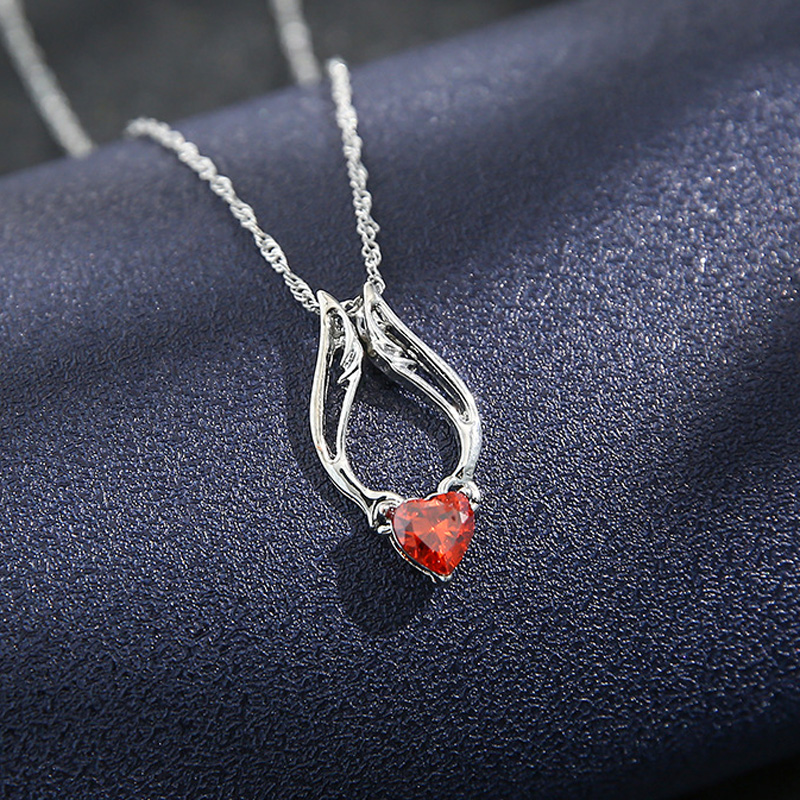 Ins Heart Angel Wings Pendant Choker Necklaces Trendy Korean Fashion Chic Party Jewelry
Ins Heart Angel Wings Pendant Choker Necklaces Trendy Korean Fashion Chic Party Jewelry