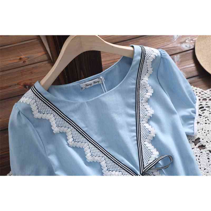 vestidos de verano summer dress Short sleeve A-line student women vesidos elgantes es 4161 50 210506