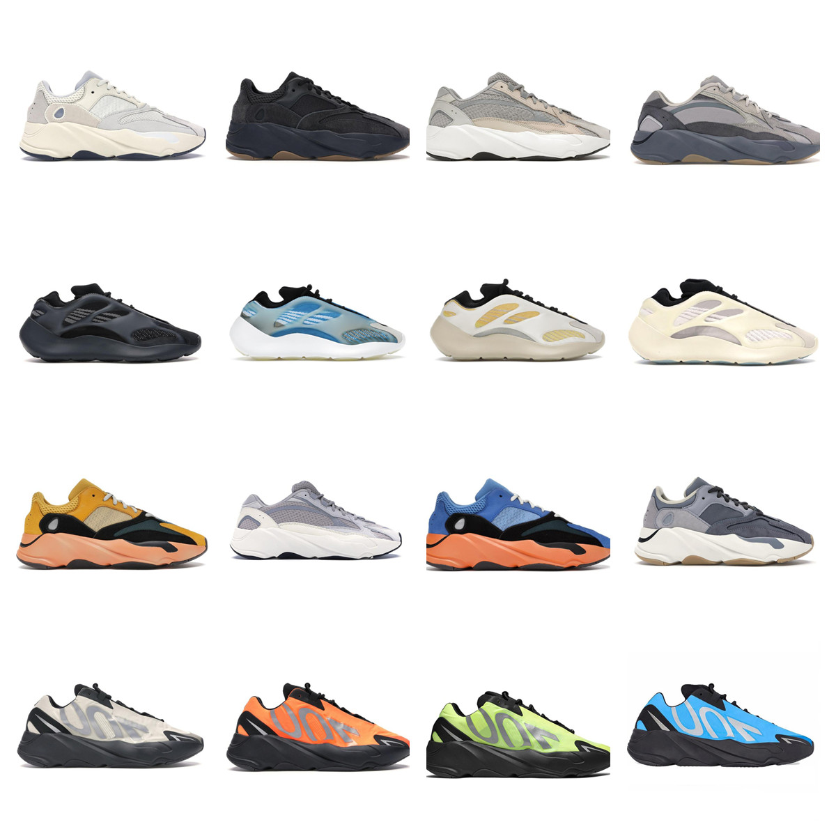 With box kanye 700 running shoes mens trainers Cream Bright Blue Azael Alvah Safflower Vanta Magnet Solid Grey outdoor sports sneakers US 5-11.5
With box kanye 700 running shoes mens trainers Cream Bright Blue Azael Alvah Safflower Vanta Magnet Solid Grey outdoor sports sneakers US 5-11.5