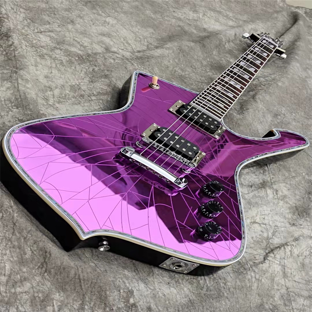 Super cool classic six-string electric guitar professional custom mirror guitars playing
Super cool classic six-string electric guitar professional custom mirror guitars playing