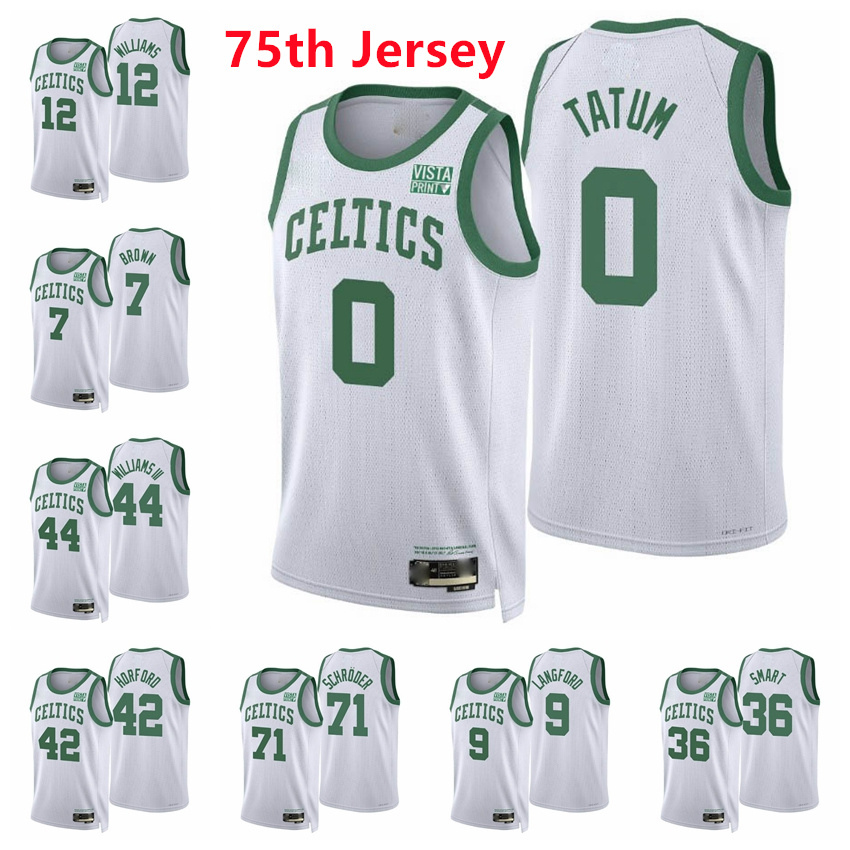 BostonCelticsMen Jayson Tatum Jaylen Brown Smart Schroder Williams Richardson Horford Langford 2021/22 75th Diamond White Swingman City Basketball Jersey, 10
BostonCelticsMen Jayson Tatum Jaylen Brown Smart Schroder Williams Richardson Horford Langford 2021/22 75th Diamond White Swingman City Basketball Jersey, 10