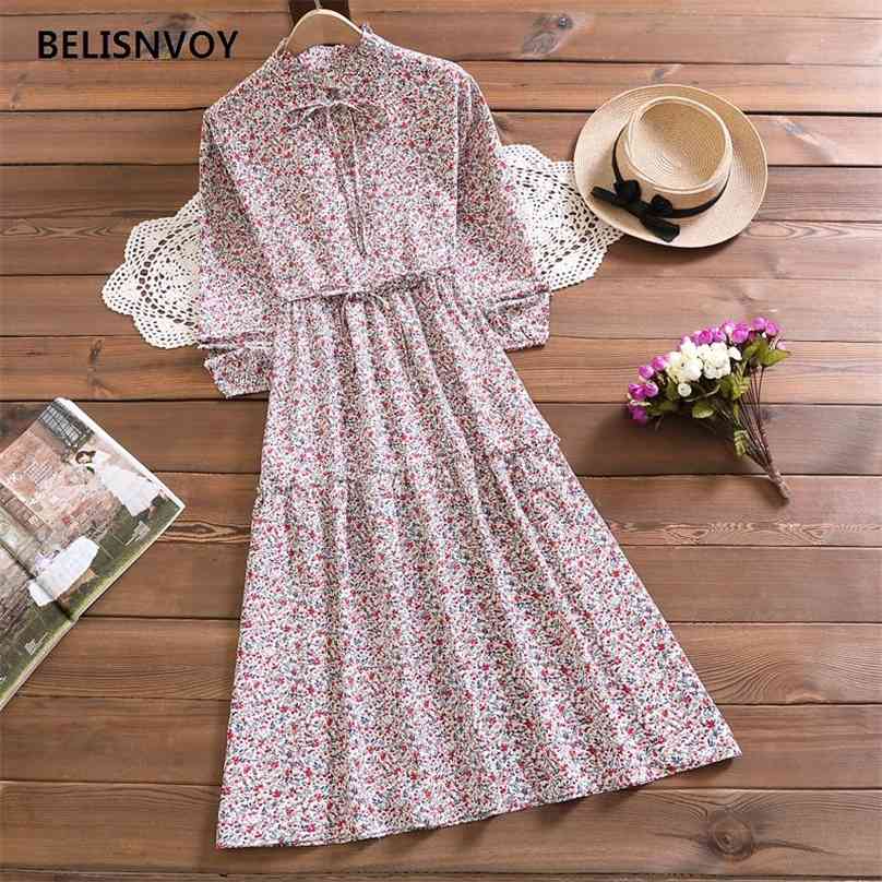 Mori Girl Spring Autumn Women Chiffon Dress Floral Printcasual Elastic-waisted Vintage Vestidos Long Sleeve Korean Sweet 210520, Diy
Mori Girl Spring Autumn Women Chiffon Dress Floral Printcasual Elastic-waisted Vintage Vestidos Long Sleeve Korean Sweet 210520, Diy