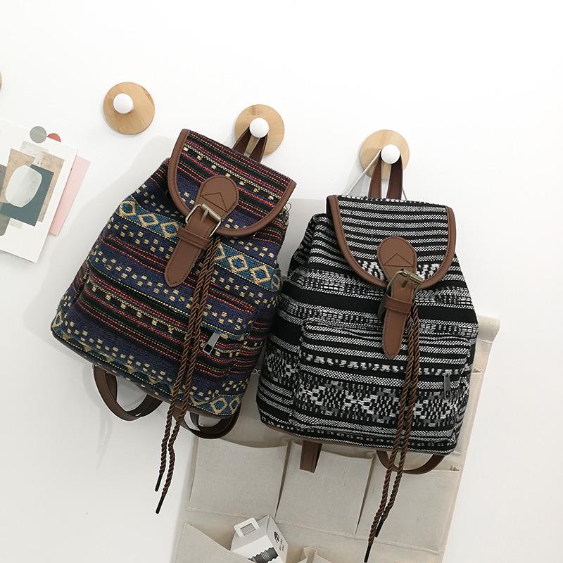 Backpack Shoulder Bag Retro Ethnic Style Multi-function Small 2021 Autumn All-match Oxford Cloth Ladies School, Orange red
Backpack Shoulder Bag Retro Ethnic Style Multi-function Small 2021 Autumn All-match Oxford Cloth Ladies School, Orange red
