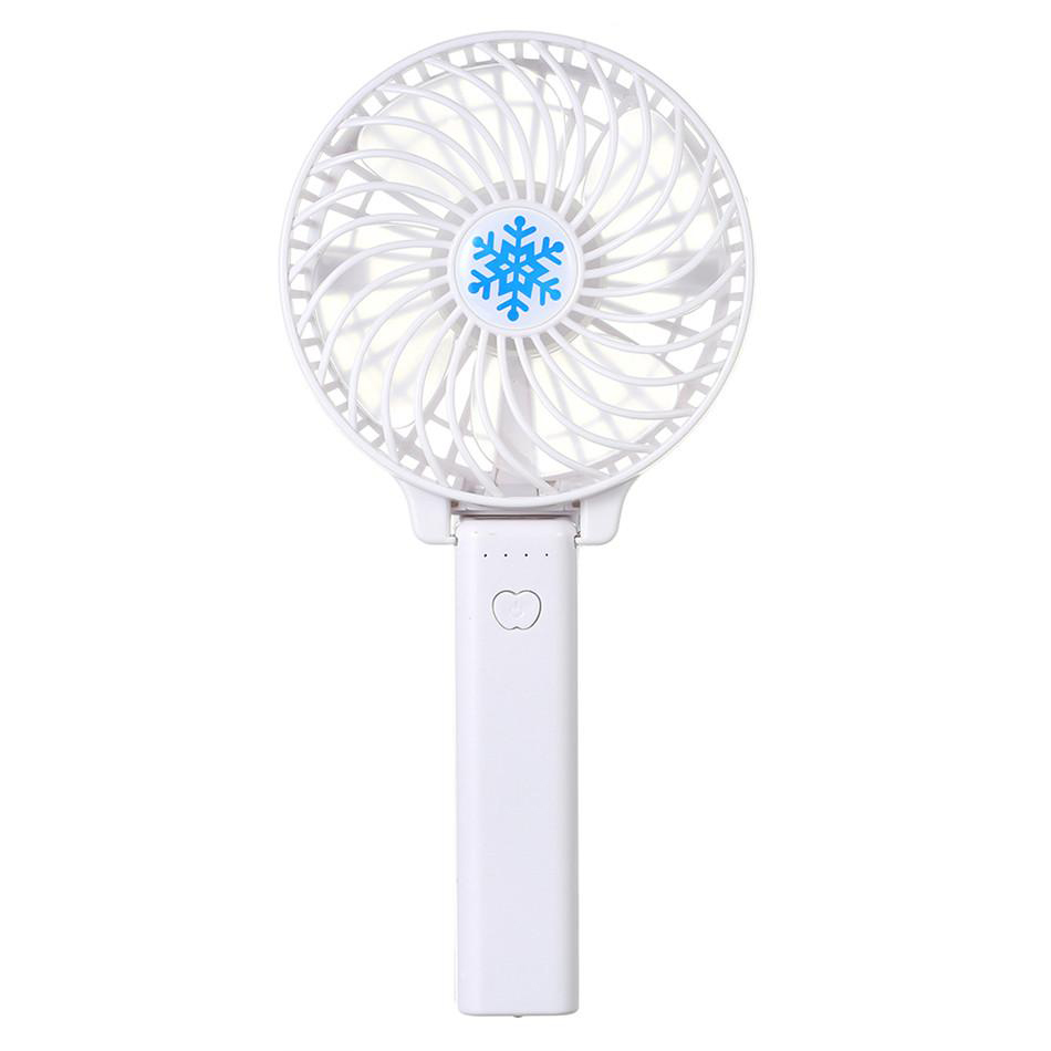 3Gadgets Portable Rechargeable USB Charging Cool Removable Rotating Handheld Mini Outdoor Fans Pocket Folding Fan Party Favor