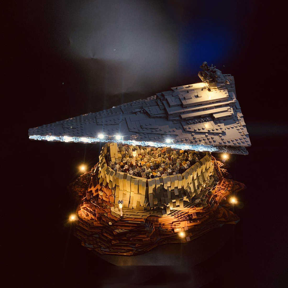 LED Lighting Kit For MOC Jedha City and Empire Spaceship Model for 21007 and 90007 (LED Only,No Kits) Q0624
LED Lighting Kit For MOC Jedha City and Empire Spaceship Model for 21007 and 90007 (LED Only,No Kits) Q0624