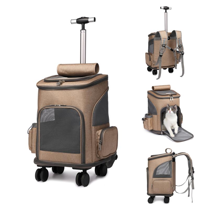Dog Car Seat Covers Cat Carrier Trolley Bag Draw Bar Pet Stroller Travel Backpack Cage Adjustable Detachable Expandable Carrying
Dog Car Seat Covers Cat Carrier Trolley Bag Draw Bar Pet Stroller Travel Backpack Cage Adjustable Detachable Expandable Carrying