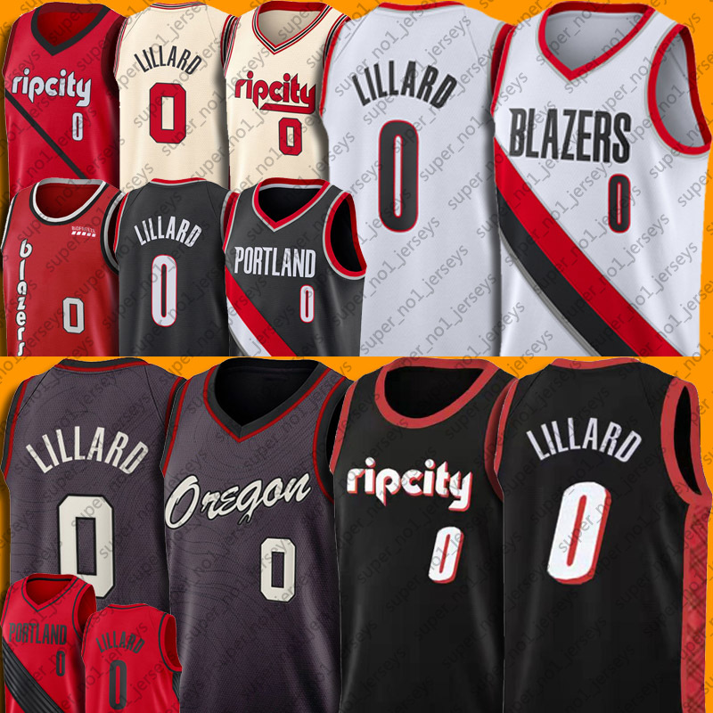 Portlands Damian Trail Lillard Blazer Jersey Basketball Statement Red Black White Jerseys
Portlands Damian Trail Lillard Blazer Jersey Basketball Statement Red Black White Jerseys