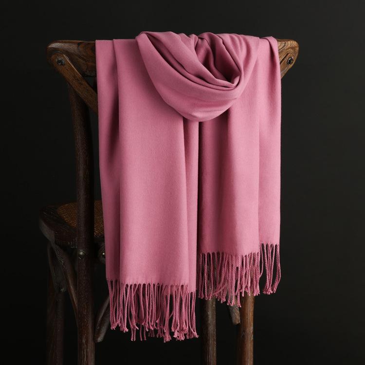 Scarves Warm Cashmere Imitation Winter Scarf Women Long Tassel Pashmina Foulard Shawls Lady Wraps Solid Thick Blanket Hijab
Scarves Warm Cashmere Imitation Winter Scarf Women Long Tassel Pashmina Foulard Shawls Lady Wraps Solid Thick Blanket Hijab