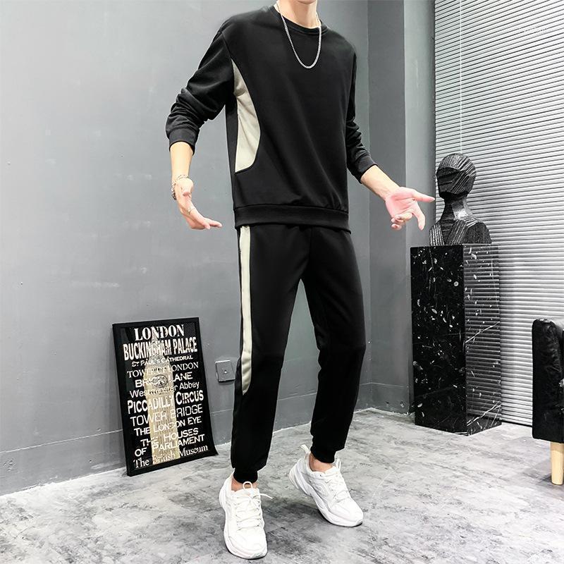 Men's Tracksuits 2021 Two-piece Handsome Leisure Suit In Autumn And Spring Men Sets 81261, Gray
Men's Tracksuits 2021 Two-piece Handsome Leisure Suit In Autumn And Spring Men Sets 81261, Gray