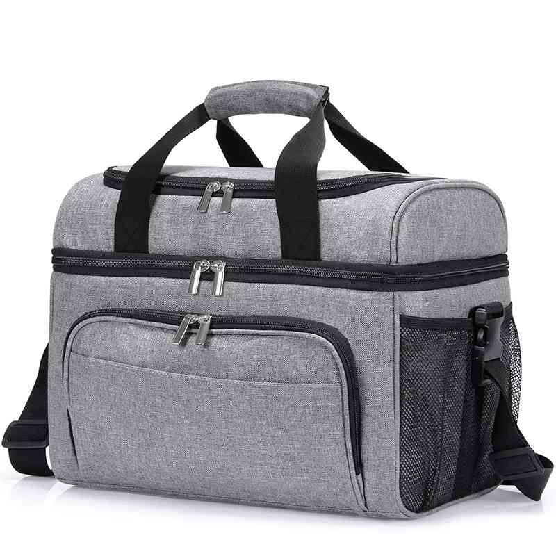 Oxford cloth folding waterproof outdoor large capacity insulation fresh-keeping lunch box Ice Bag Picnic bag, Grey
Oxford cloth folding waterproof outdoor large capacity insulation fresh-keeping lunch box Ice Bag Picnic bag, Grey