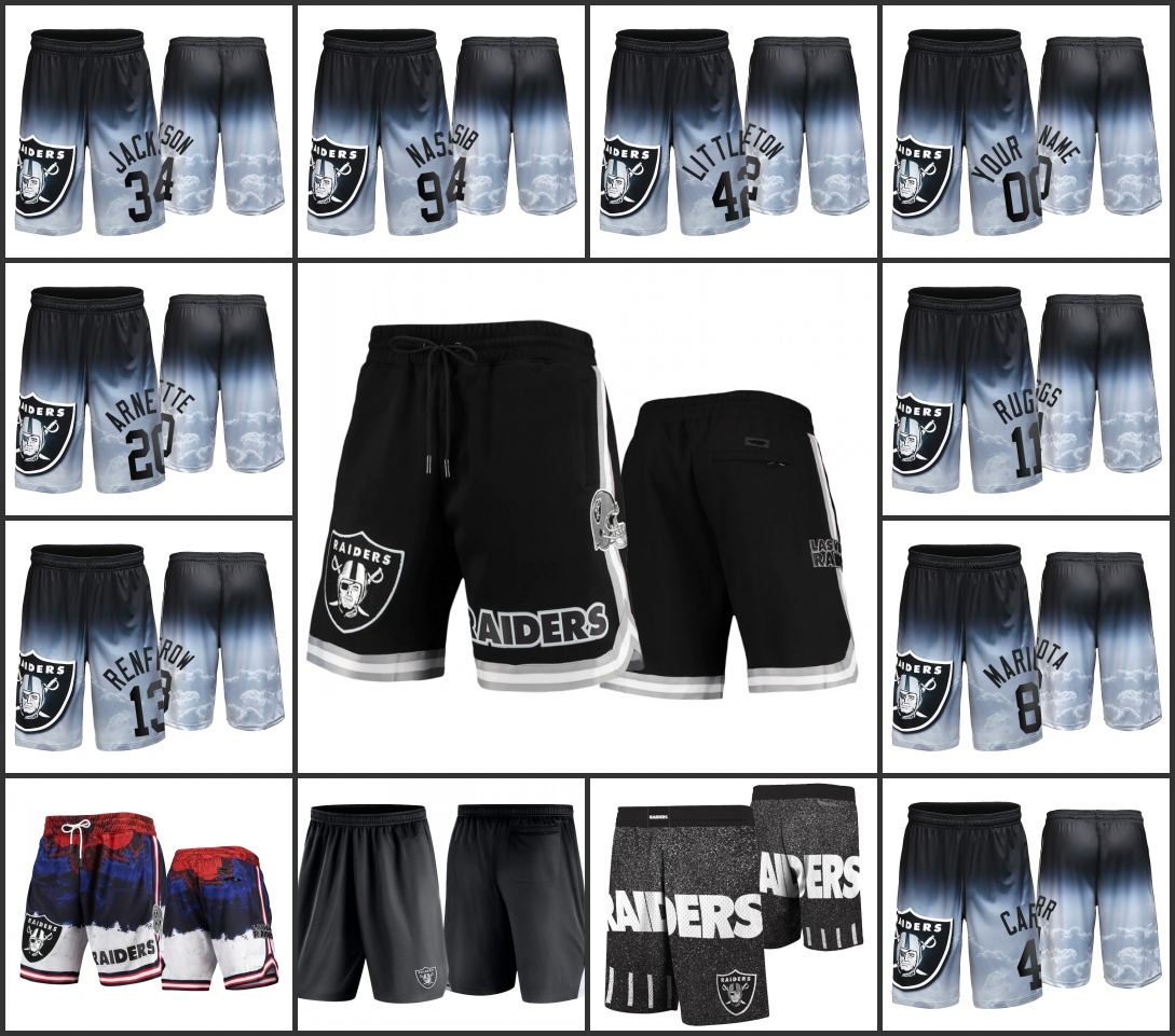 Men Las Vegas''Raiders''Black Jumbotron Navy Red Pro Standard Americana Training Daze Shorts
Men Las Vegas''Raiders''Black Jumbotron Navy Red Pro Standard Americana Training Daze Shorts