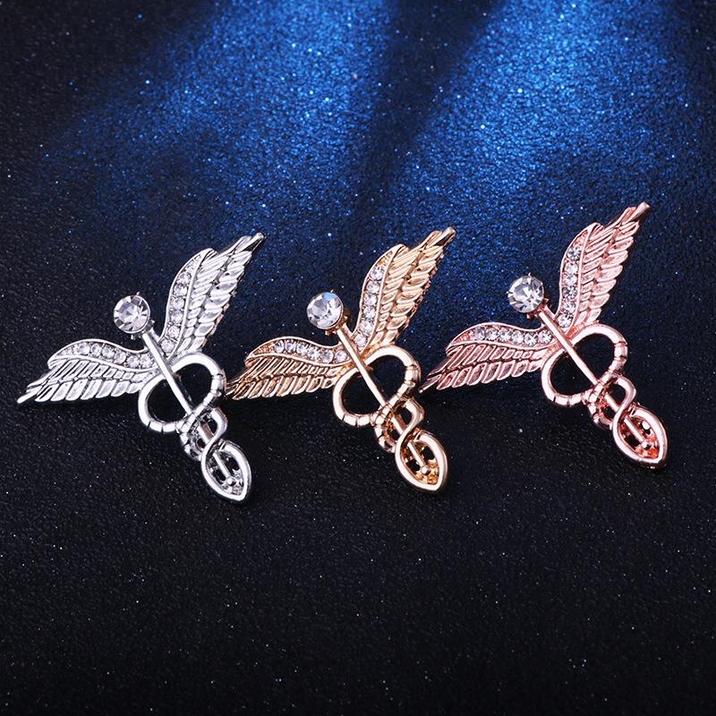 Pins, Brooches Personality Angel Brooch Snake Corsage Fashion Pin For Gift